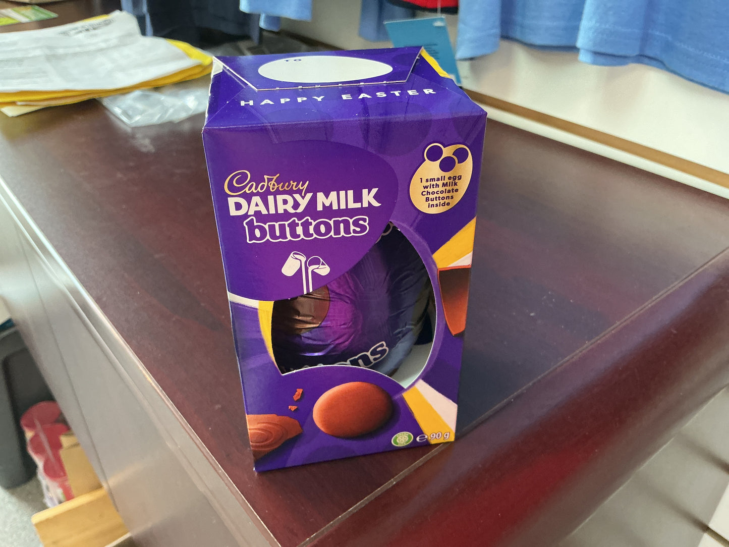 CADBURY DAIRY MILK BUTTONS EGG 90G