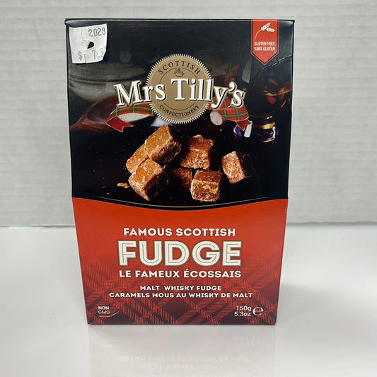 MRS TILLY MALT WHISKEY FUDGE