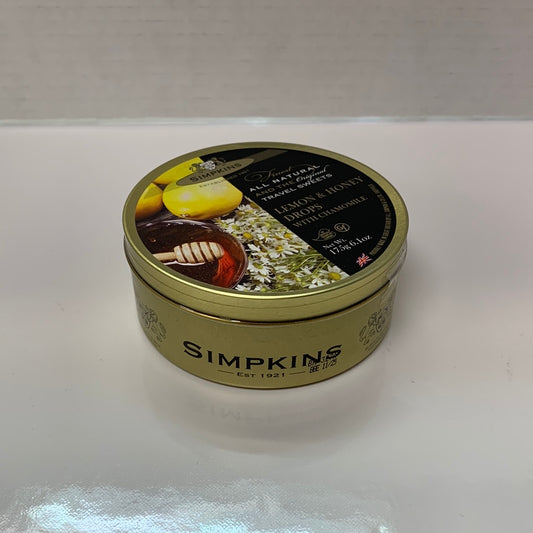 Simpkins Lemon and Honey Drops 175g
