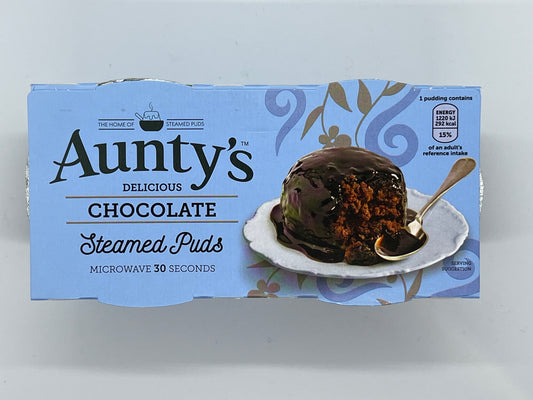 Aunty’s Chocolate Steamed Puds 190g