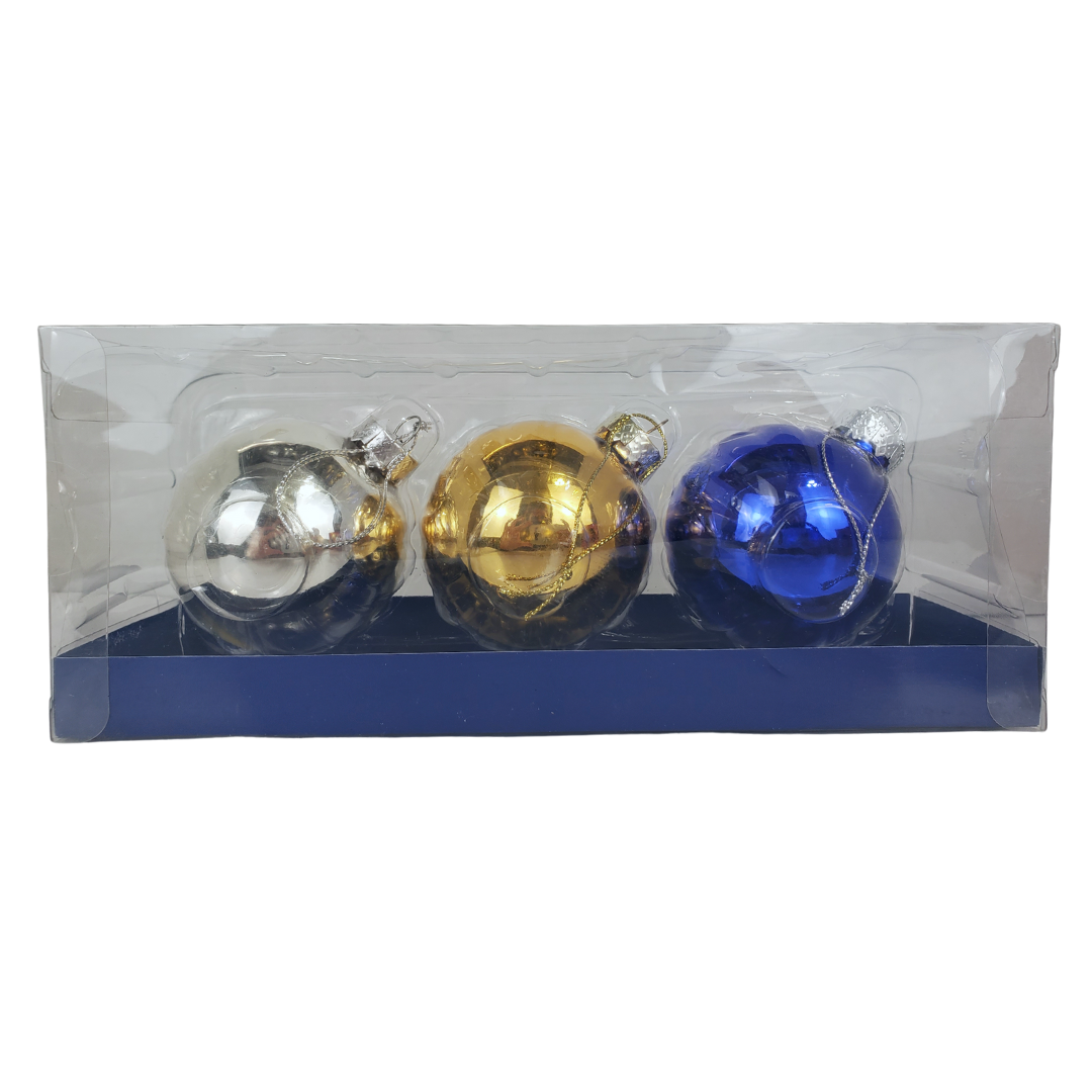 3 Pack Chelsea Christmas Ornaments