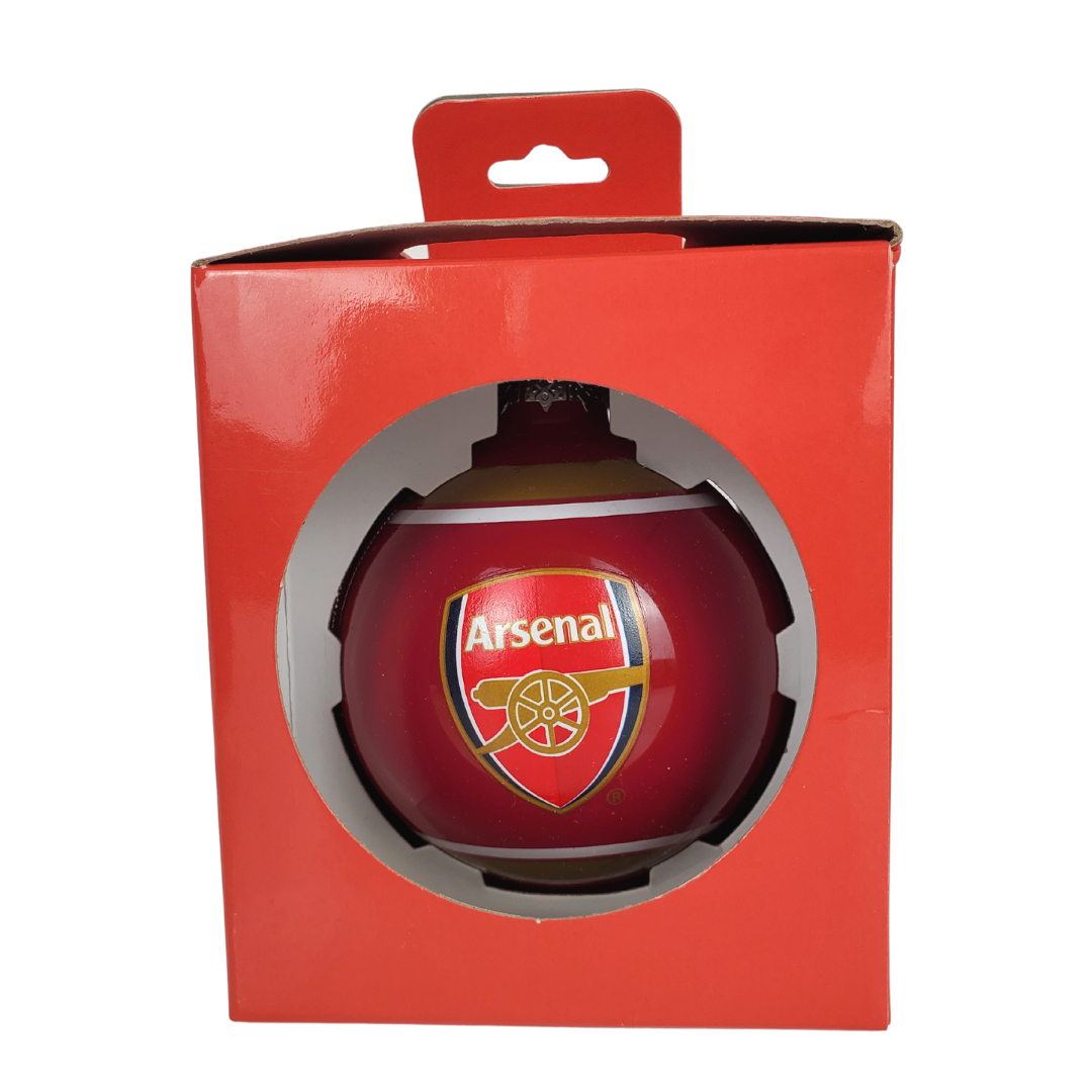 Add a little team spirit with your holiday spirit! This Christmas decoration not only help you celebrate the joy of the season but the love of your team. This is a perfect gift for the Arsenal fan in your life!!