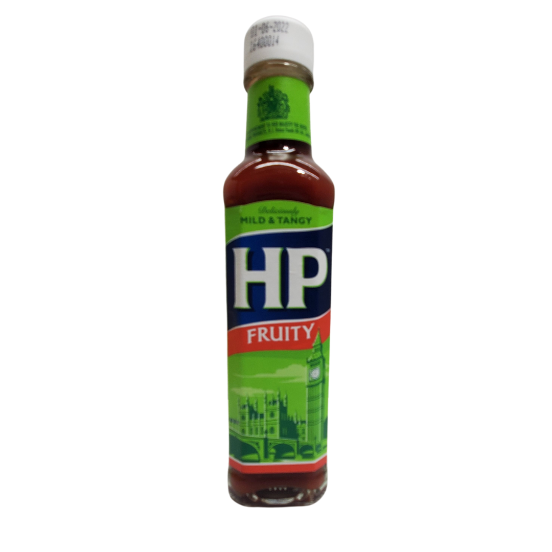 HP fruity sauce is a unique blend of mild and tangy with a subtle blend of fruits and spices. Upgrade your sandwich game with this delicious sauce!  255g.
