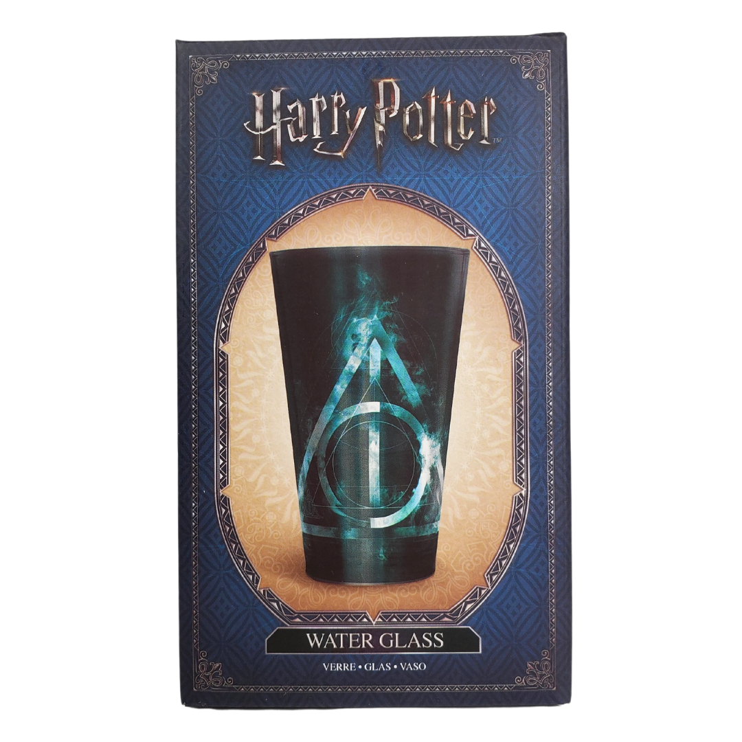 Harry Potter Deathly Hollows Drink Glass – The British Boutique