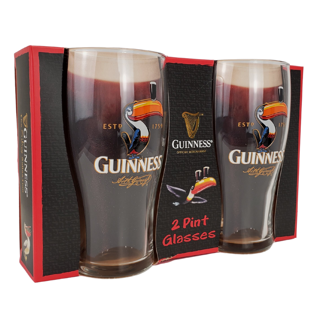 Verre A Biere Buy Guinness Christmas Toucan Pint Glass Set In Wholesale Online Bar Glasses - Foto 2