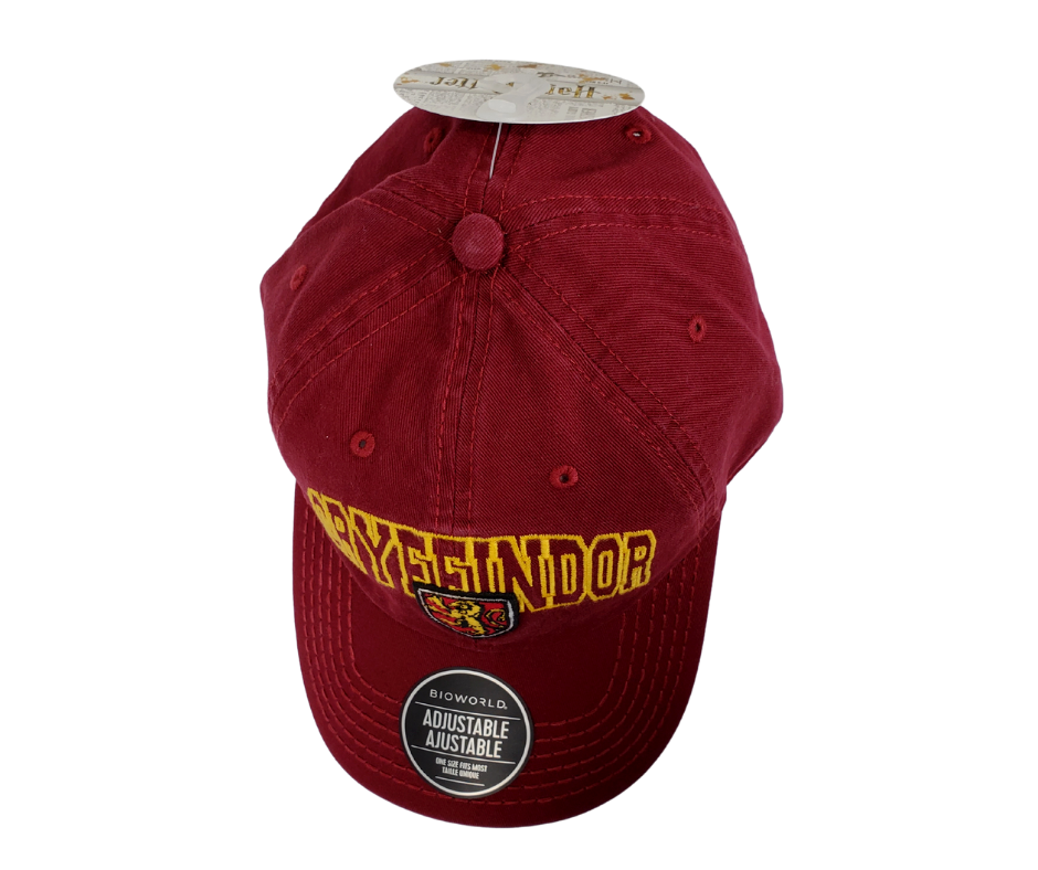 Courage, chivalry, and determination are what a Gryffindor brings to the table. What better way to show off your Harry Potter house than this beautiful Gryffindor ballcap? Celebrate your favourite parts of the famous Harry Potter world with this amazing ballcap!