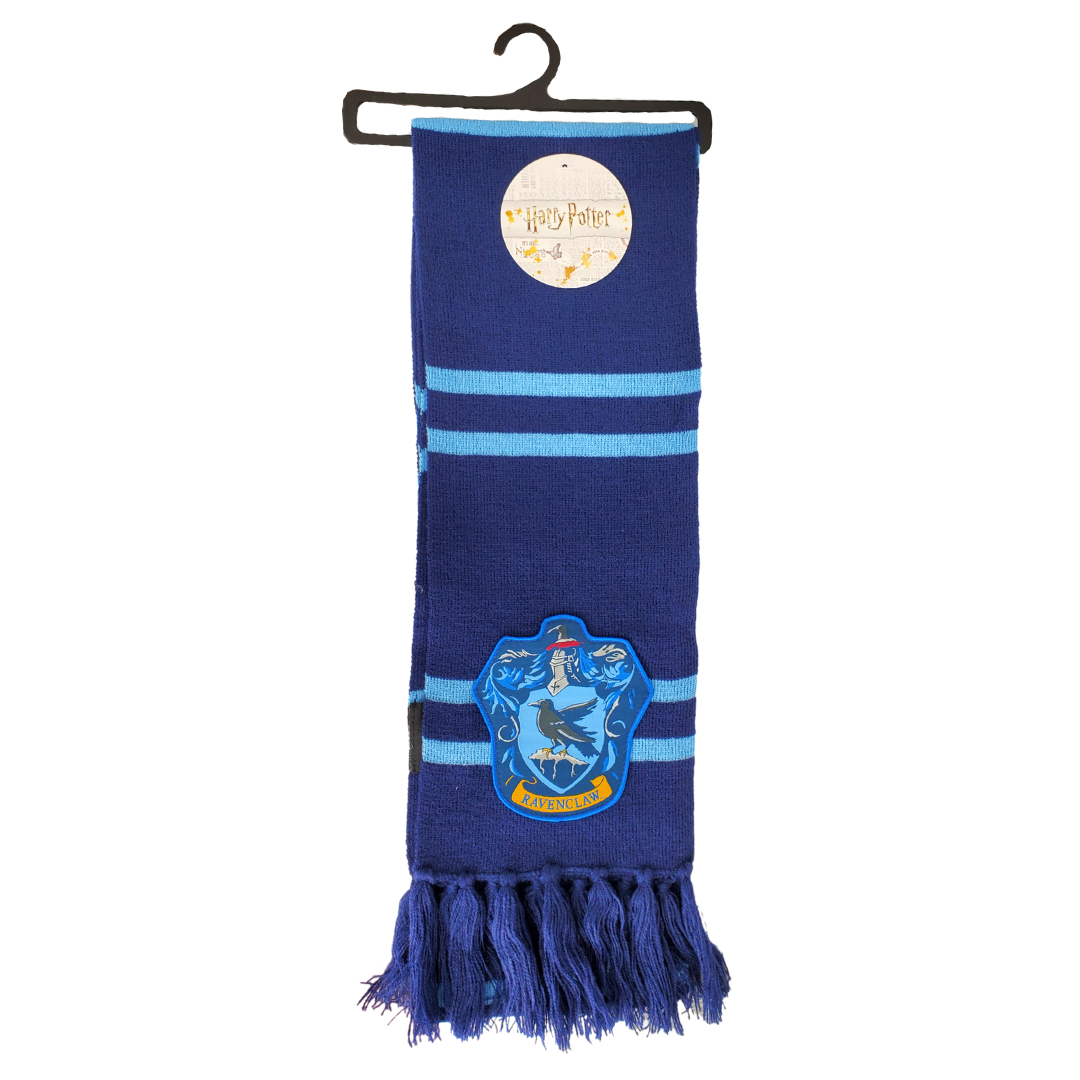 Channel your house and complete your Harry Potter look with this blue Ravenclaw scarf. This warm and cozy scarf is made of super soft material and can be worn all winter long