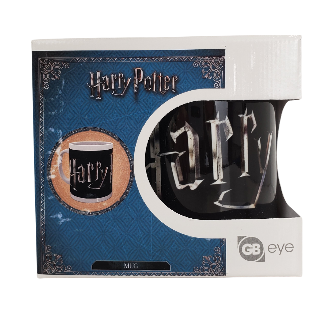 Snuggle up with a warm cuppa while watching the marvelous magical world of Harry Potter with your own Harry Potter themed coffee mug.  Care Instructions: Dishwasher and microwave safe.