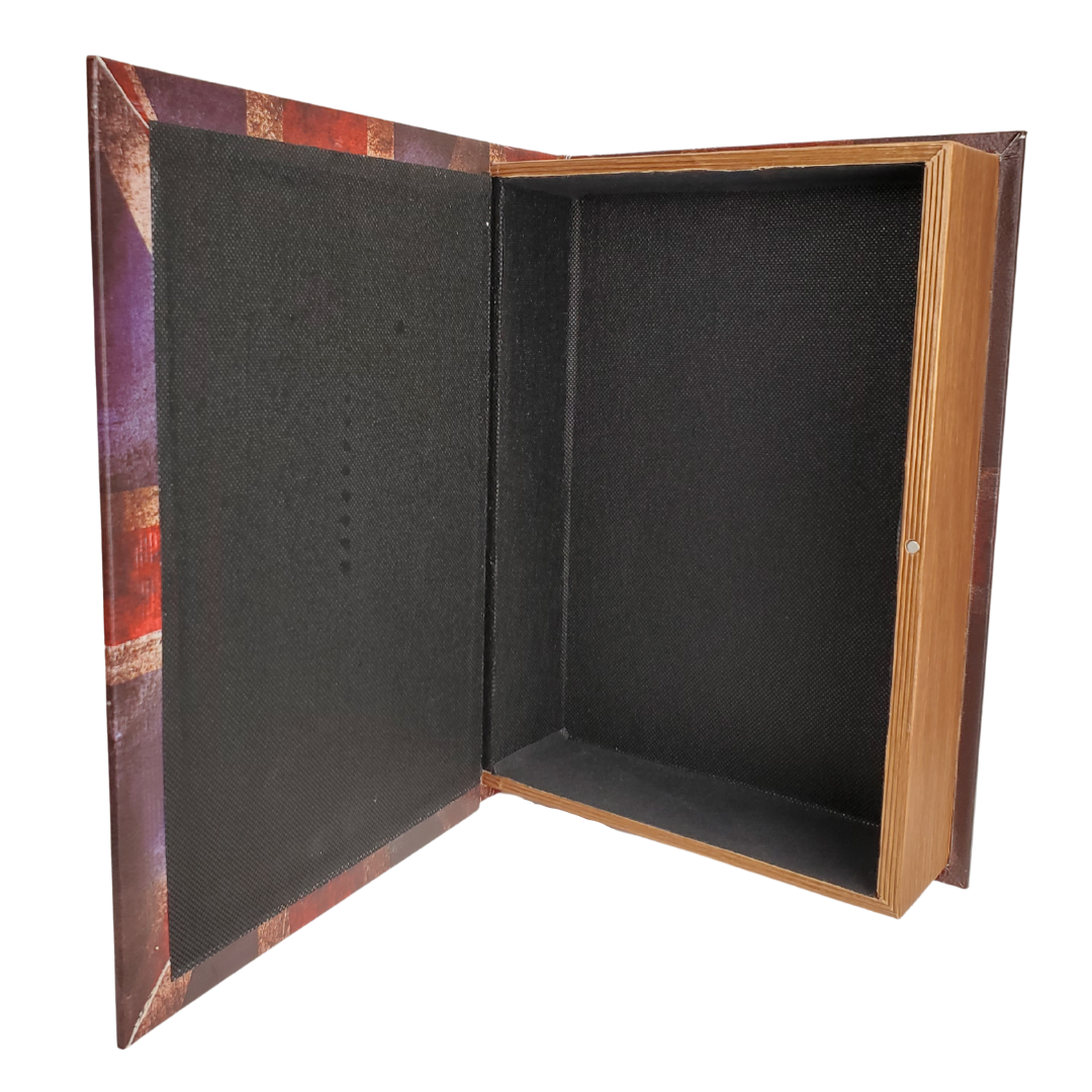 Open View - Look no further to display a classy book on your coffee table, office desk, or anywhere that will add a spark into the room!. Each book is approximately 12.7x3x9.1inches in size. This versatile hollow book can be used for decor and storage! Makes for the perfect gift for any occasion. 