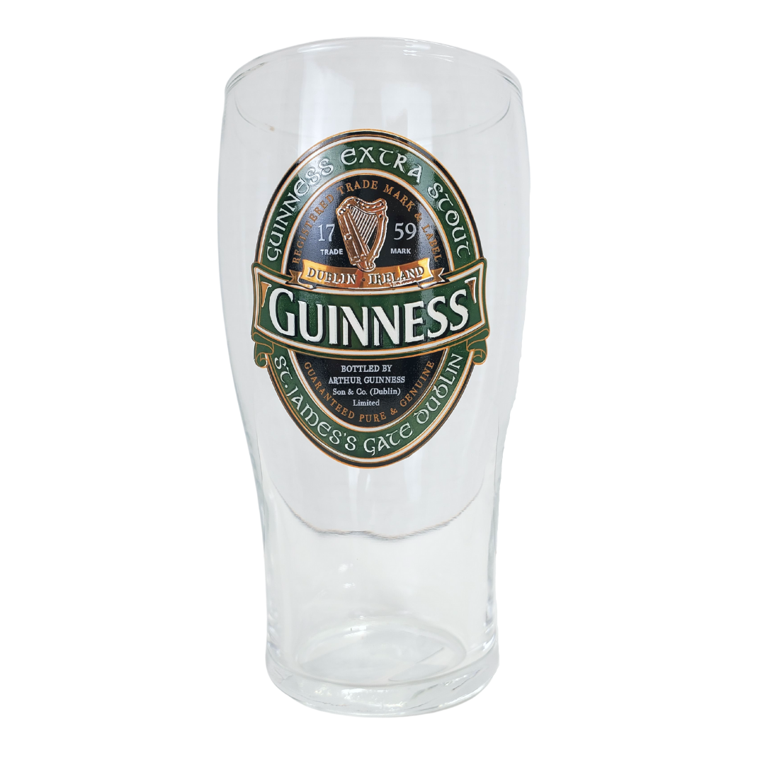 The Guinness Ireland collection is a celebration of an extraordinary brand. No other brand is as synonymous with a country as Guinness. This pint glass is a must-have in your bar collection. 