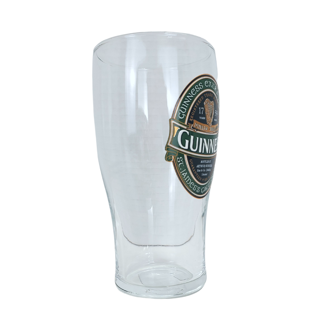The Guinness Ireland collection is a celebration of an extraordinary brand. No other brand is as synonymous with a country as Guinness. This pint glass is a must-have in your bar collection. 