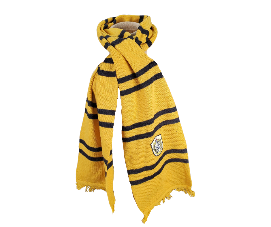 Extra Wide Hufflepuff Knit Scarf