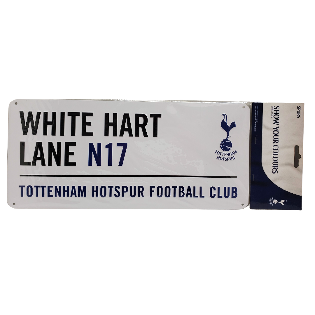  Tottenham Hotspur FC Official Street Sign (One Size) (Navy) :  Sports & Outdoors