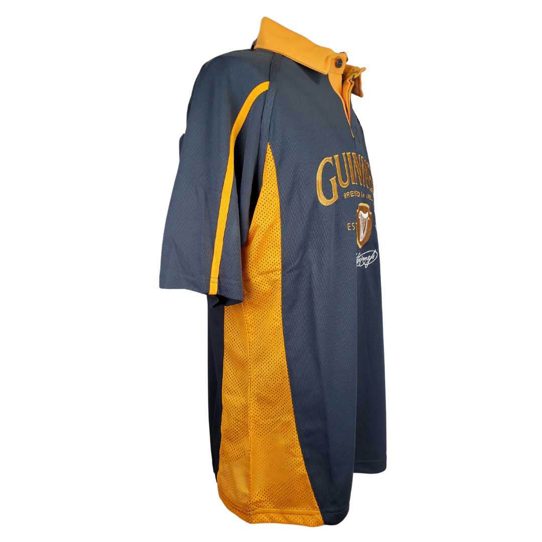 Rugby Jersey - Grey and Mustard