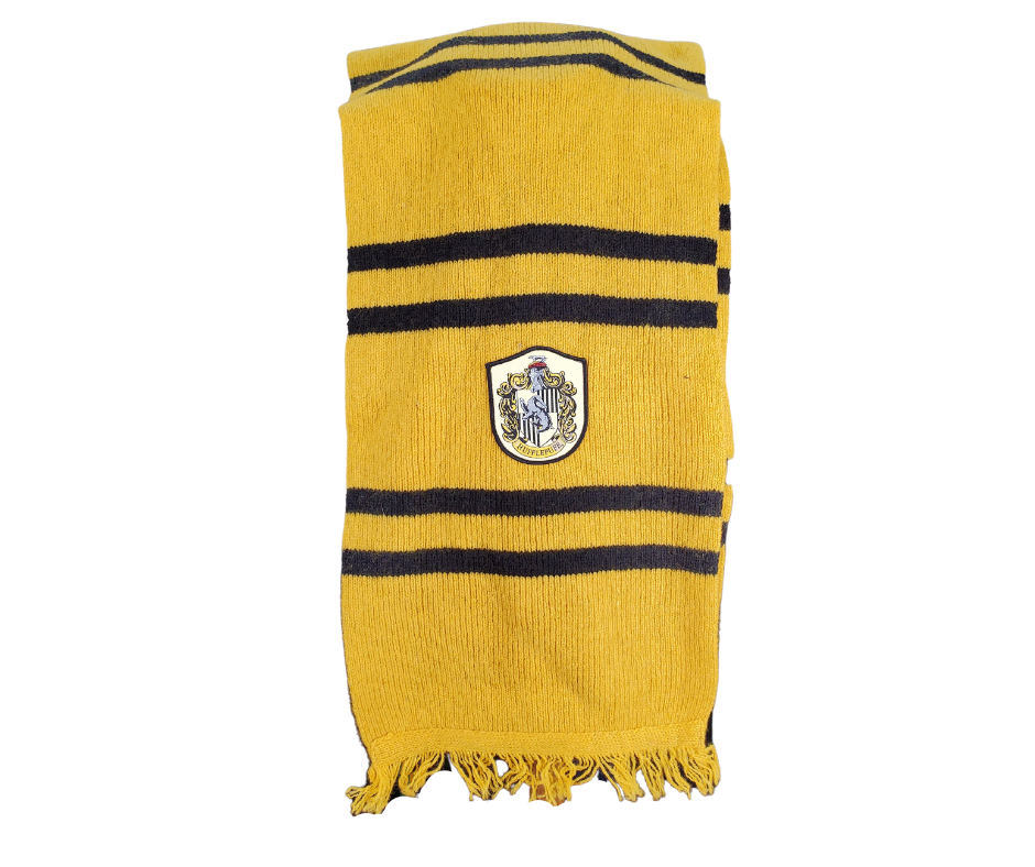 Extra Wide Hufflepuff Knit Scarf