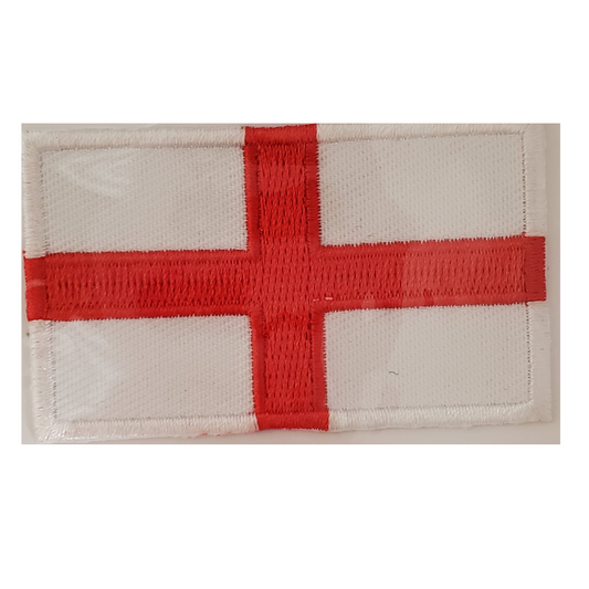 Add a splash of colour onto your fabrics with our iron-on England patch.