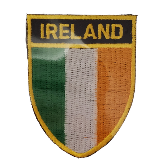Add a splash of colour onto your fabrics with our iron-on Irish patch.