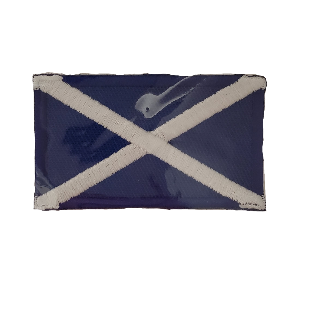 Add a splash of colour onto your fabrics with our iron-on Scotland patch. 